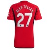 Manchester United Alex Telles 27 Hjemme 23-24 - Herre Fotballdrakt